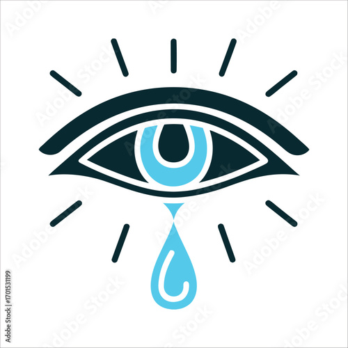Odin's Eye: Sacrifice, Wisdom, and Vision Symbol Odins Eye Sacrifice A single eye with a tear for wisdom and sacrifice