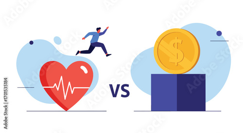 Balancing personal health and financial well-being a crucial decision
