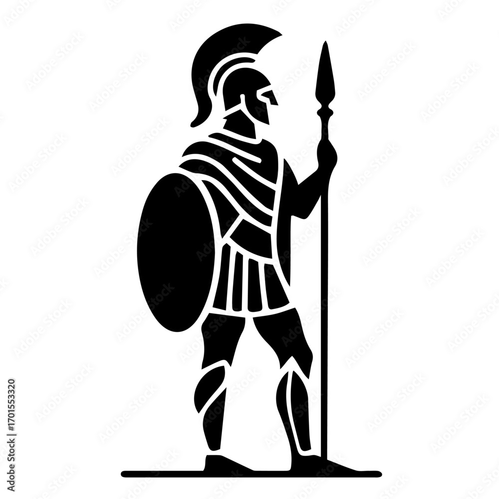 custom made wallpaper toronto digitalAncient Greek Hoplite Warrior