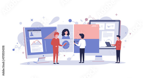 Driving E-commerce Excellence: Diverse Digital Team Harnessing Futuristic Data Insights for Campaign ROI