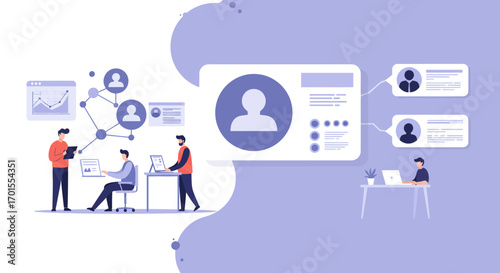 Visualizing E-commerce Growth: Abstract Data Networks for Dynamic Digital Marketing Strategies