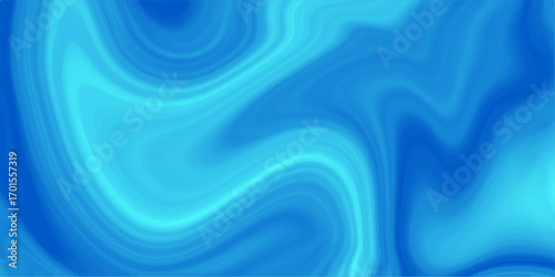 Flowing blue satin fabric with a soft, wavy texture creates a smooth, abstract liquid design. Luxury dark blue abstract background in liquid marble.  sleek and elegant surface. blue marble texture 