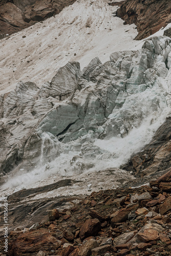 monte rosa glacier