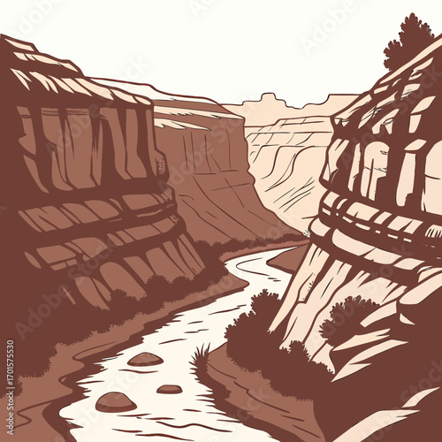 vector illustration of an abstract background
