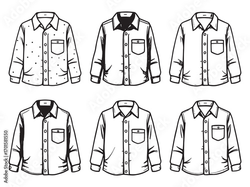 Button-up shirt stylish comfortable everyday outfit