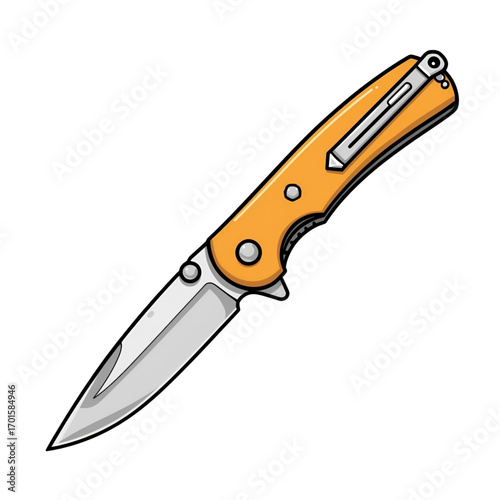 knife isolated on white