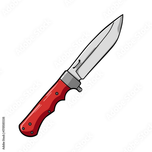 knife isolated on white