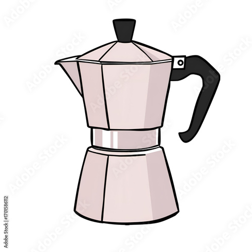 coffee maker isolated on white background