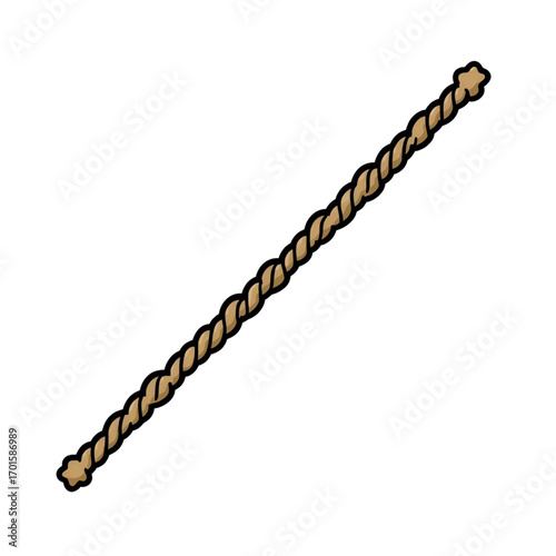 metal chain isolated on white background
