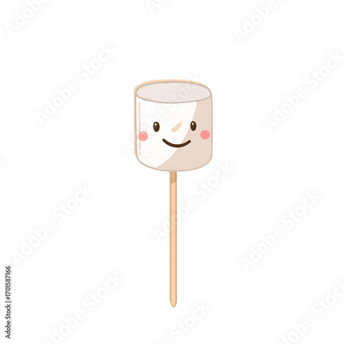 Marshmallow cartoon