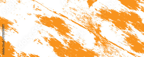 Abstract Orange Sport Stripes Grunge Texture Design In White Background. eps 10