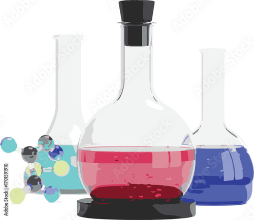 chemical laboratory glassware