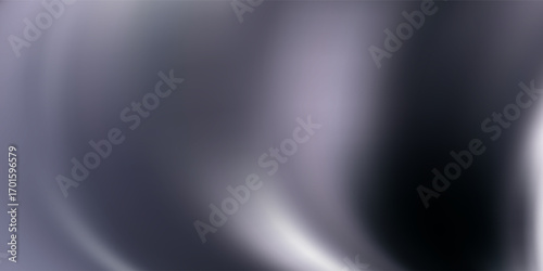 3d chrome liquid wavy texture, silver silk fabric background or smooth metal foil. Render of luxury cloth or curtain with wavy folds, shiny gradient effect flying in motion.