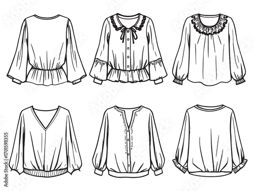 Blouse Comfortable Trendy Everyday Clothing Piece