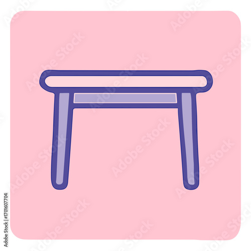 wooden chair isolated on white