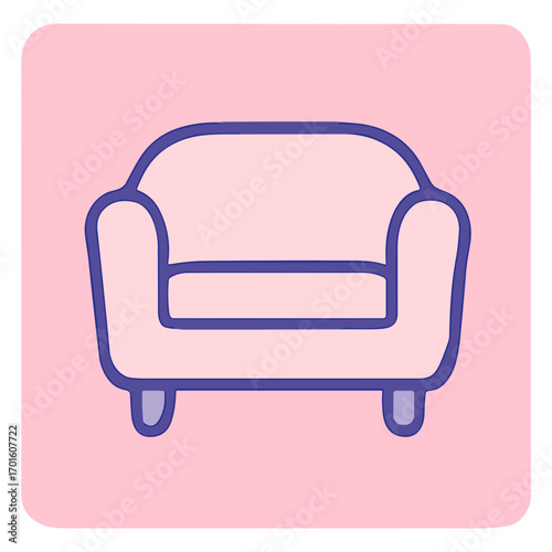 sofa icon vector illustration
