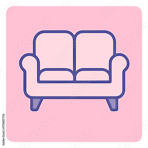 sofa vector illustration