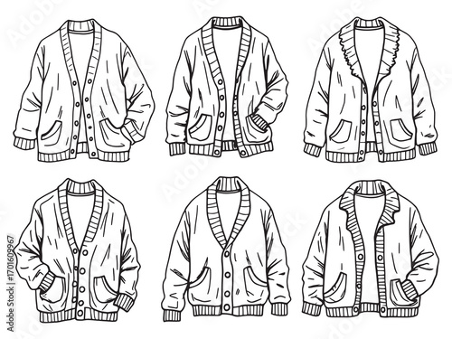 Cardigan stylish warm outfit essential wear