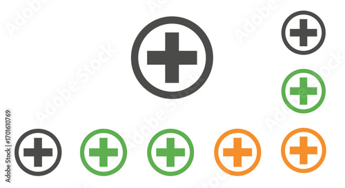 Eight diverse doctor avatars with stethoscopes.