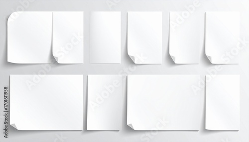 Wallpaper Mural Folded Forms: Minimal Paper Layout Showcase Torontodigital.ca