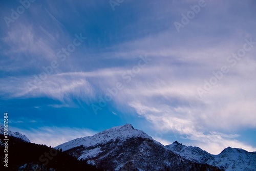 Spiti Vlley Himalayan mountains in winter