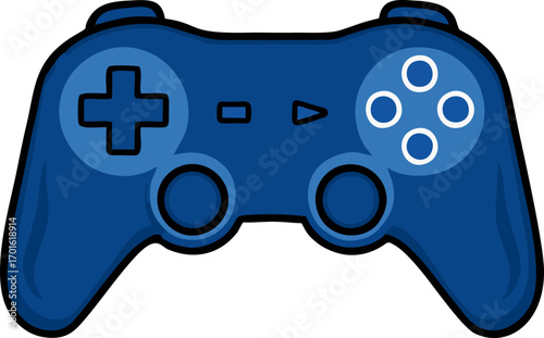 Logo game controller best vector