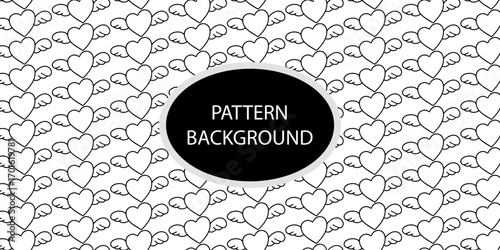Popular outline love nature. doodle christmas concept, autumn, astract doodles pattern. for textile, paper gifting ox