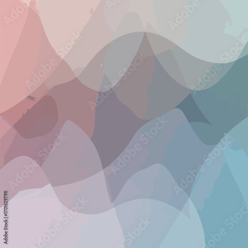 Abstract watercolor background with soft pastel colors creating a dreamy effect, seamless pattern, Stock royalty free image.