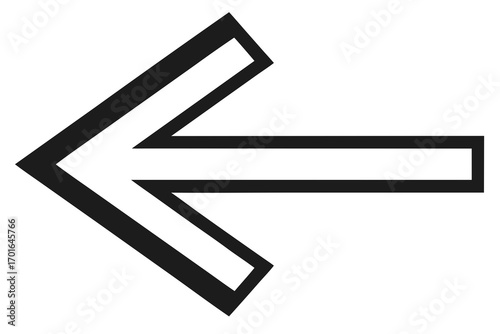 Black Arrow Pointing Left Directional Symbol 1.