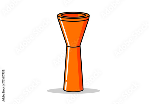 Orange Cocktail Jigger Tool