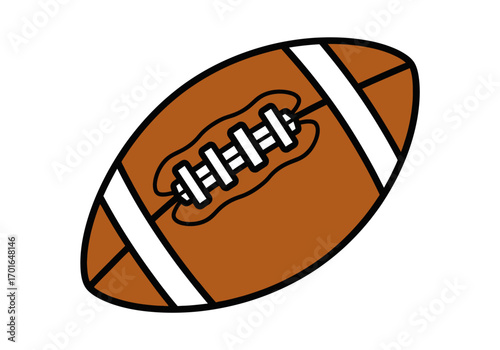 American Football Illustration