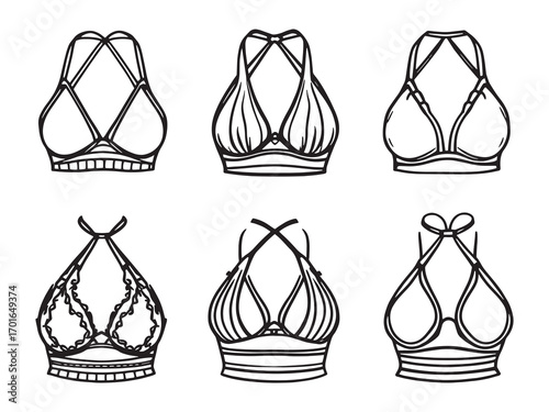 Halter top stylish casual evening wear