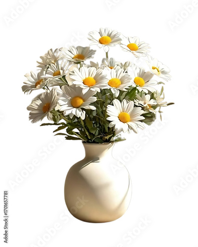 daisies in a vase