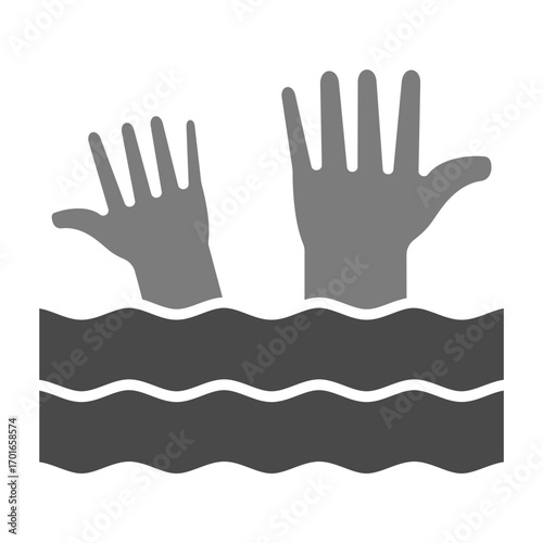 Drowning Icon