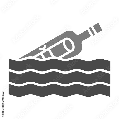 Message in a bottle Icon