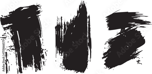 "Grunge Ink Brush Strokes Bundle"