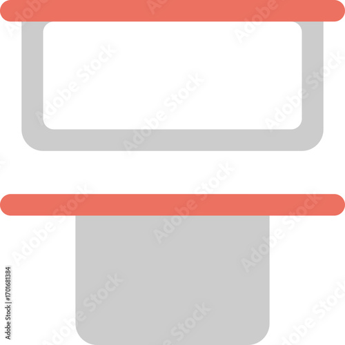 Simple Market Stall Icon