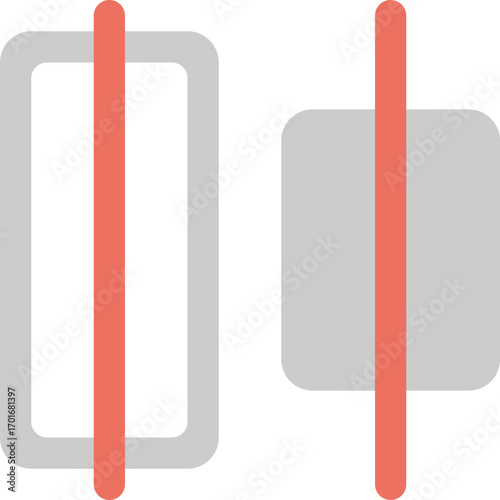 Vertical Alignment Icon