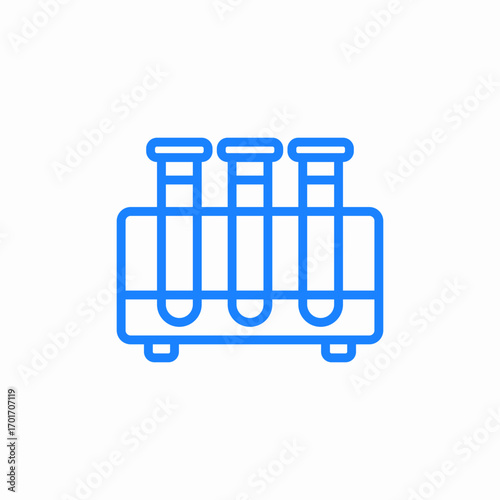 lab flask icon sign vector