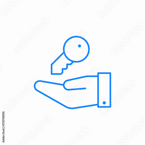 tenants house icon sign vector
