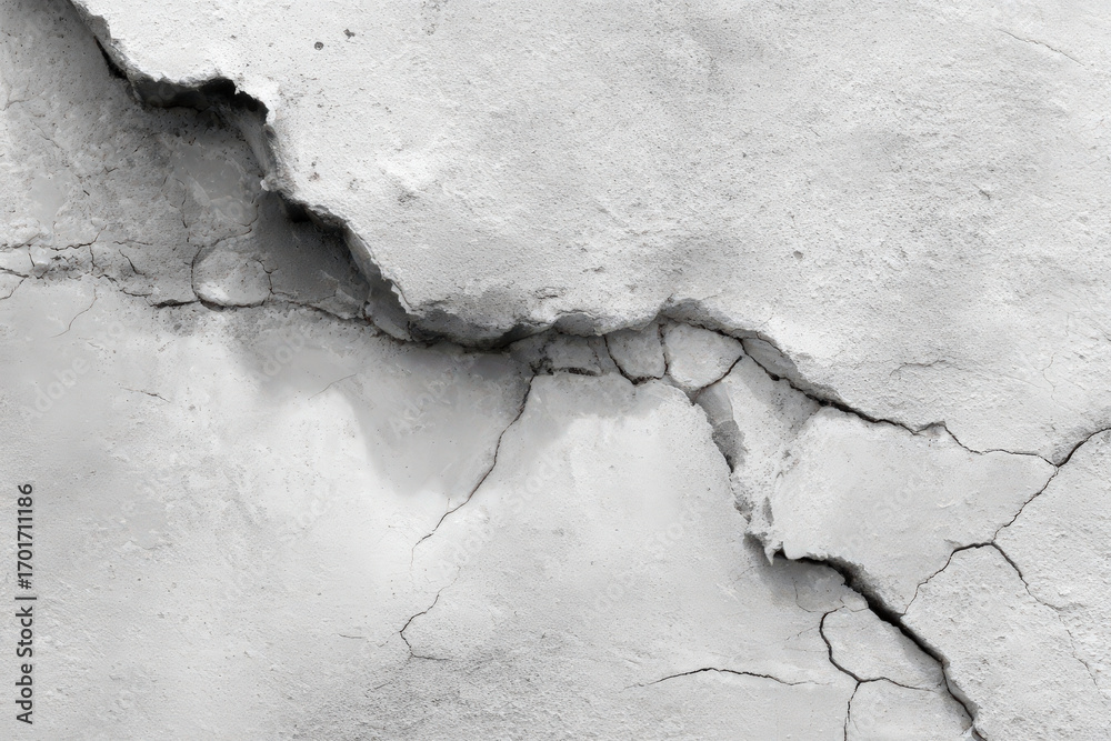 Obraz premium this is closeup shot of monochrome background featuring concrete texture with fine cracks