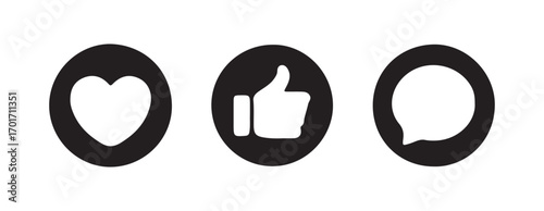 Modern Line Icons for Feedback and Navigation
