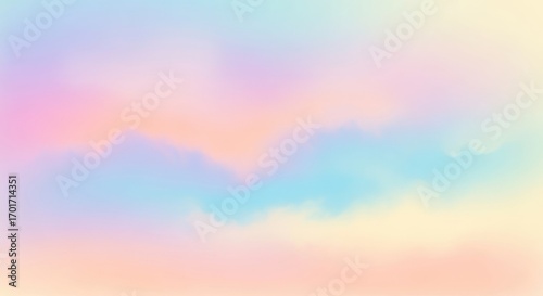 Dreamy pastel background with soft, calming hues for your creative designs and modern projects