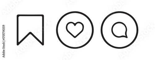 User Interaction and Social Connection Symbols