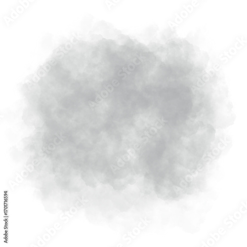Gray Smoke Cloud