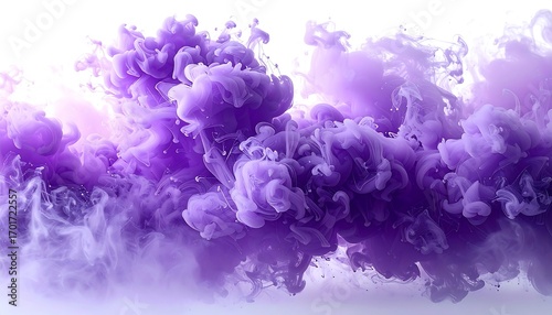 Wallpaper Mural Abstract purple liquid swirls Torontodigital.ca