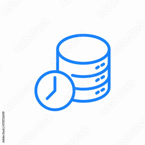 backup time icon sign vector