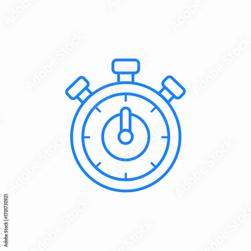 time management tool icon sign vector