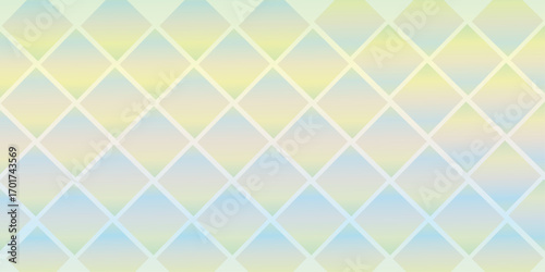 Seamless retro geometric pattern for a vintage textile texture, featuring colorful squares, triangles, and diamond shapes