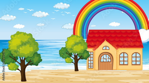 house on beach